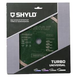 Диск алмазный универсальный SHYLD TURBO 230х2.6х22.2мм (30090) — Фото 1