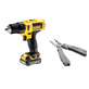 Аккумуляторная дрель-шуруповерт DeWalt DCD710C2P ударная + мультитул