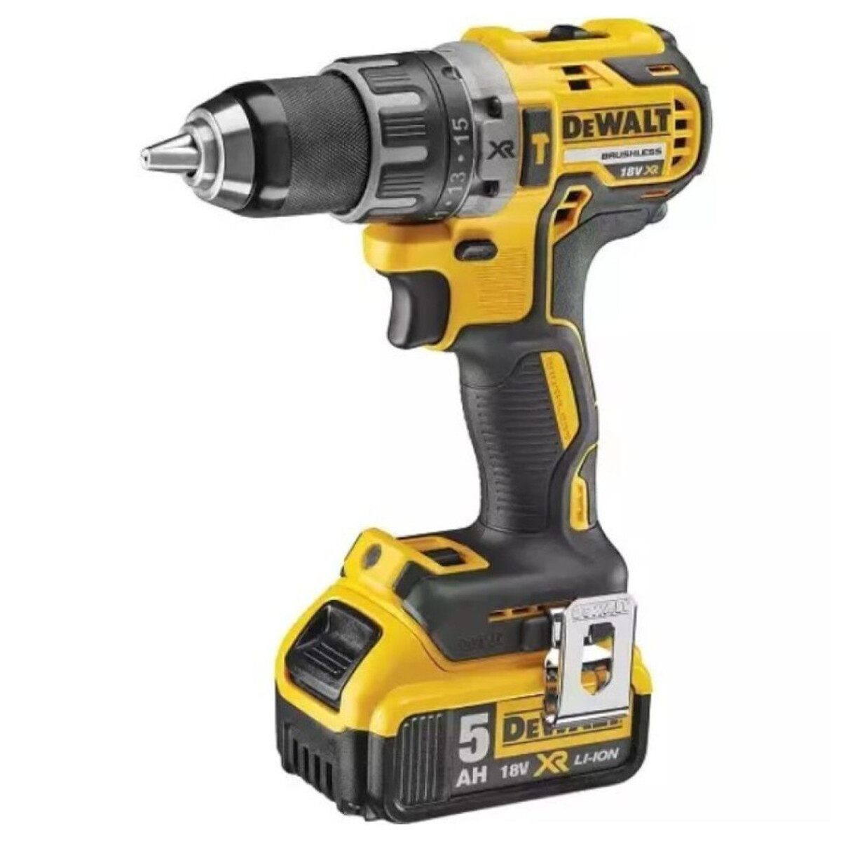 Аккумуляторная дрель-шуруповерт DeWalt DCD708P3T — Фото 1